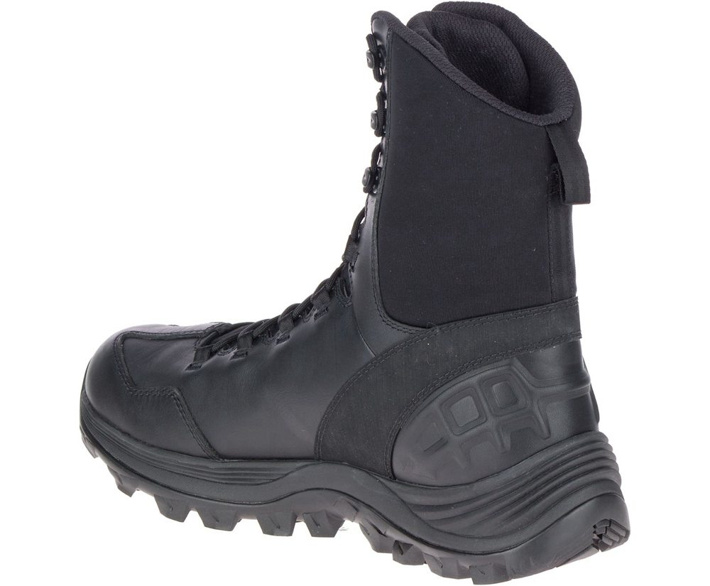 Kozaki Merrell Damskie Czarne - Rogue 8\" Waterproof Tactical - 705196-PYD